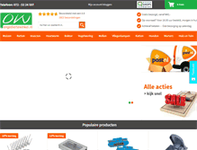 Tablet Screenshot of ongediertewinkel.nl